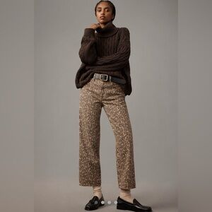 AMO DENIM
Billie Cropped Leopard Jeans